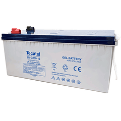 Bateria de Gel 12V 200Ah (522 x 240 x 223 mm) - TECATEL