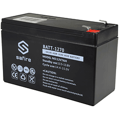 Bateria de Chumbo 12V 7Ah (93,5 x 151 x 65 mm) - SAFIRE