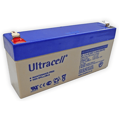 Bateria Chumbo 6V 3,4Ah (134 x 34 x 60mm) - Ultracell