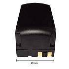 Bateria p/ Camara de Filmar 6V 2400mAh Ni-Cd 1