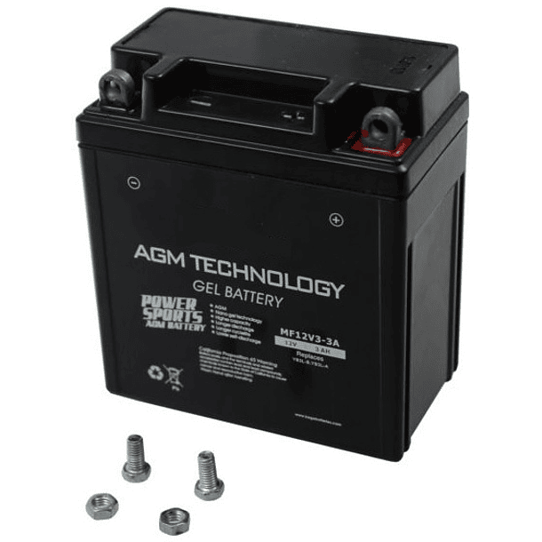 Bateria GEL p/ Mota 12V 3Ah 