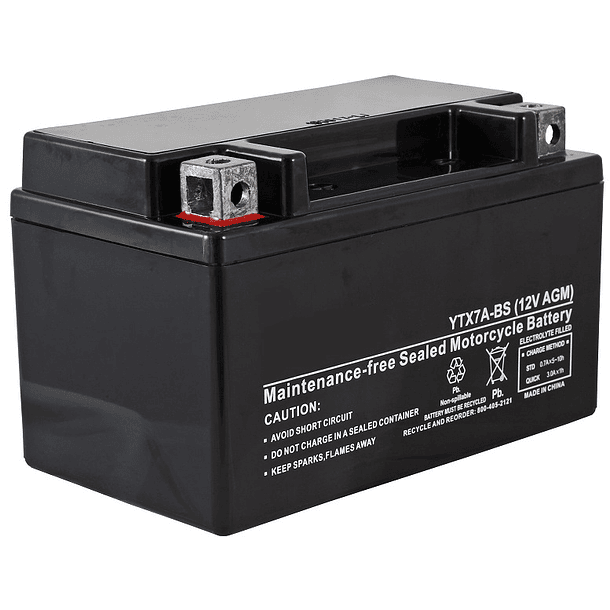 Bateria PB p/ Mota 12V 6Ah 1