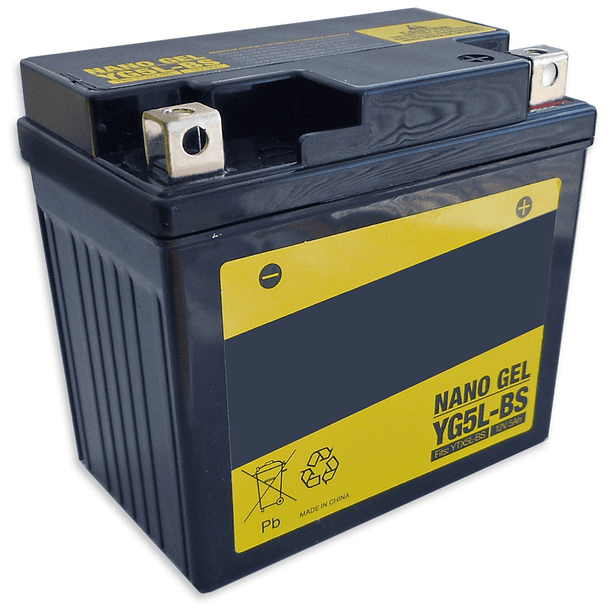 Bateria GEL p/ Mota 12V 5Ah (YG5L-B) 