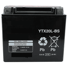 Bateria PB p/ Mota 12V 18Ah