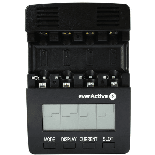 Carregador de Pilhas AA/AAA c/ LCD - everActive 3