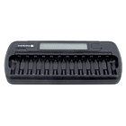 Carregador de 1/12 Pilhas com Display LCD (AA e AAA) - everActive 2