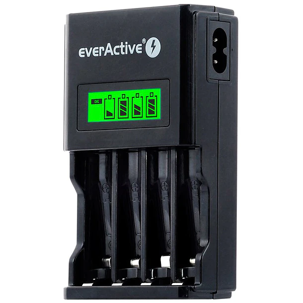 Carregador de Pilhas AA/AAA c/ LCD - everActive 1