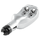 Carregador Pilhas AA/AAA c/ Ligação Isqueiro 12V - HQ 2