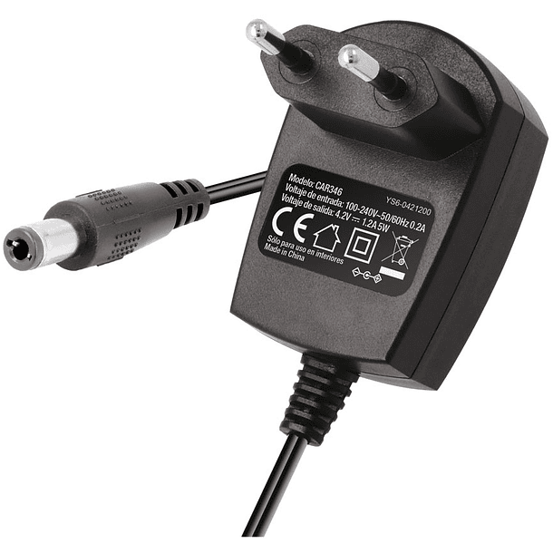 Carregador de Baterias/Pilhas de Íon Lítio 4,2V / 1,2A - NIMO 