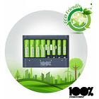 Carregador de Pilhas USB (AA/AAA) c/ Oferta 8 Pilhas Recarregáveis AA/AAA - PEAK POWER 1