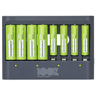 Carregador de Pilhas USB (AA/AAA) c/ Oferta 8 Pilhas Recarregáveis AA/AAA - PEAK POWER 2