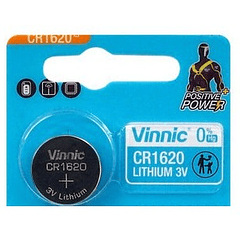 Pilha Lithium 3V CR1620 - VINNIC