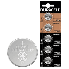 Pilha Lithium 3V CR2016 - DURACELL