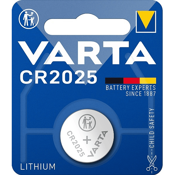 Pilha CR2025 3V - VARTA 1