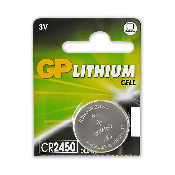 Pilha Lithium 3V CR2450 - GP 