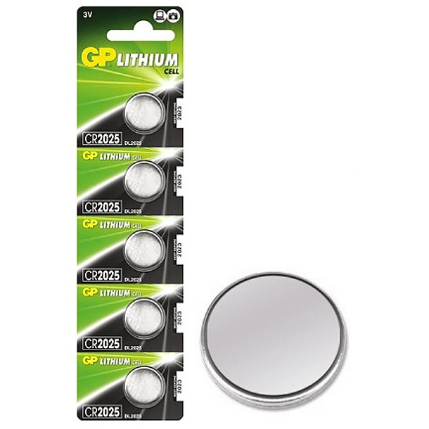Pilha Lithium 3V CR2025 - GP 
