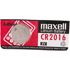 Pilha Lithium 3V CR2016 - MAXELL