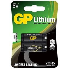 Pilha Lithium 2CR5M 6V - GP