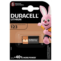 Pilha Lithium CR123A 3V - DURACELL