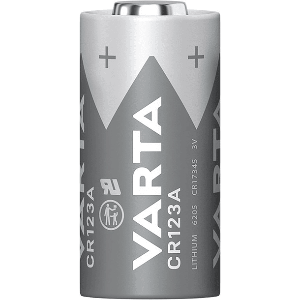 Pilha CR123A 3V - VARTA 2