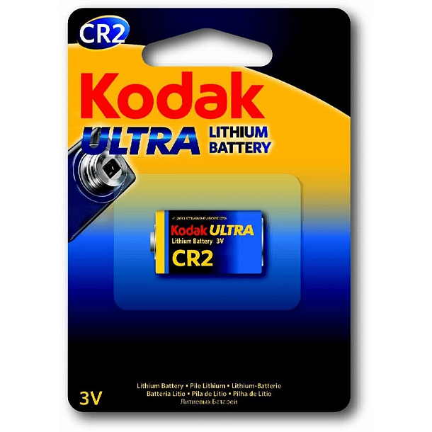Pilha Lithium CR2 3V - KODAK 