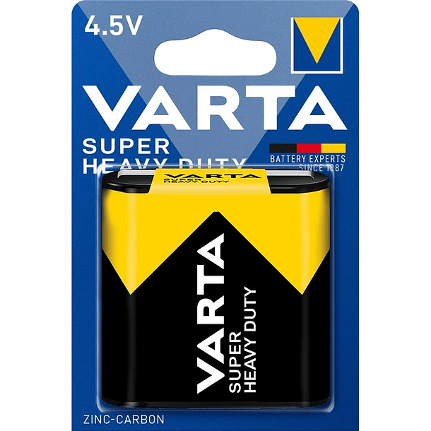 Pilha 3R12 4,5V - VARTA SUPERLIFE 2012 1