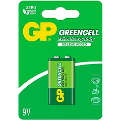 Pilha GREENCELL 9V 6LR61 - GP