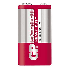 Pilha PowerCell 9V 6F22 - GP