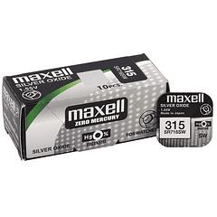 Pilha V315/SR716SW/SR67SW 1,55V - MAXELL