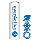 Blister 4 Pilhas Recarregáveis 1,2V AA Ni-Mh 2600mAh RTU - everActive 2