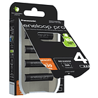 Blister 4 Pilhas Recarregáveis AAA 1,2V 930mAh eneloop Pro - PANASONIC 3