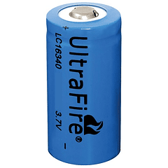 Pilha Recarregável Li-Ion LC16340 3,7V 700mAh