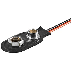 Suporte de Pilha 9V