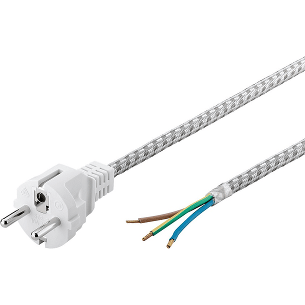 Cabo de Alimentação (0,75mm²) p/ Ferros de Engomar - 3 mts 1