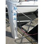 Cabo Adaptador Ficha CEE 3 Polos Macho -> Ficha Schuko Femea (40cm) 2