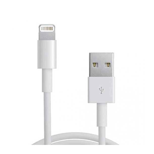 Cabo USB2.0 A Macho -> Lightning iPhone Macho (1 metro) Branco - Nanocable 1