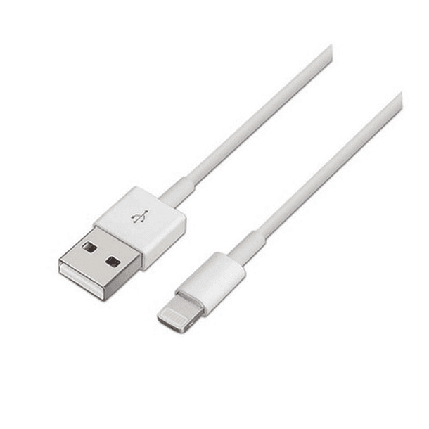 Cabo USB2.0 A Macho -> Lightning iPhone Macho (1 metro) Branco - Nanocable 3