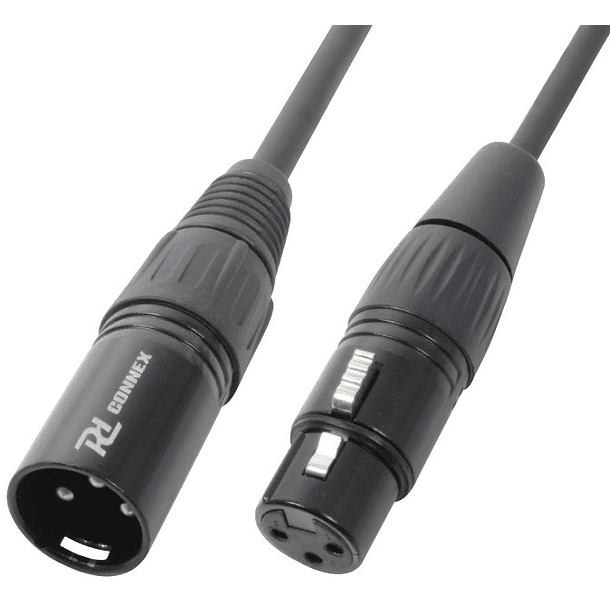 Cabo Canon Macho - Canon Fêmea Balanceado (12 mts) - Power Dynamics CONNEX 