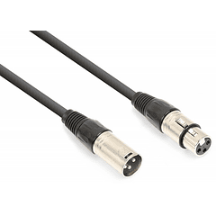 Cabo Canon Macho - Canon Fêmea Balanceado (3 mts) - VONYX