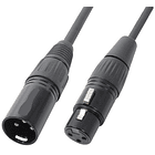 Cabo Canon Macho - Canon Fêmea Balanceado (3 mts) - VONYX 2