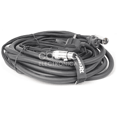 Cabo (2 em 1) Canon Macho - Canon Femea c/ Alimentação (15 mts) - Power Dynamics Connex