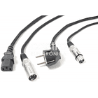 Cabo (2 em 1) Canon Macho - Canon Femea c/ Alimentação (15 mts) - Power Dynamics Connex 3