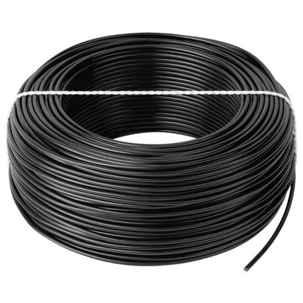 Bobine Fio Eléctrico Multifilar 1mm² H05V-K Preto (100 mts) 