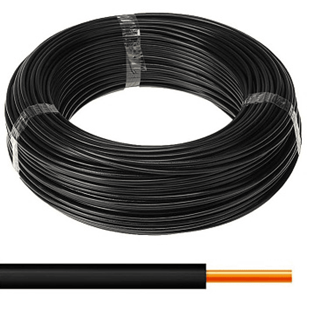 Bobine Fio Eléctrico Multifilar 1,5mm² Preto (100 mts) 