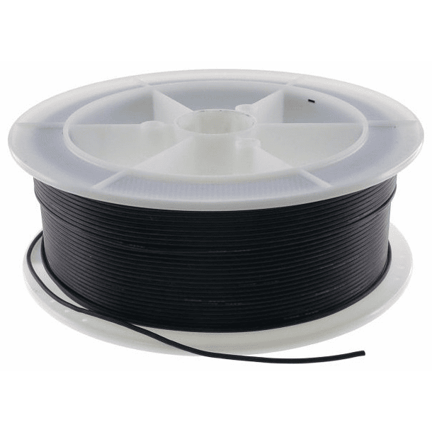 Cabo Flexivel Silicone 22AWG Resistente Altas Temperaturas até 200ºC e até 600V (5 mts) - Preto 