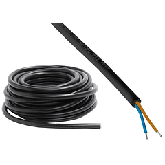 Bobine Cabo Eléctrico 2x 1mm Preto (10 mts)