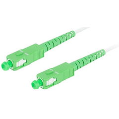 Cabo Fibra Óptica G657A2 3.0 9/125 Branco (15 mts) - LANBERG