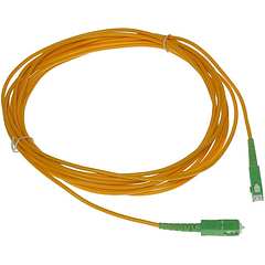 Cabo Fibra MONOMODO SC/APC <-> SC/APC - 5 mts
