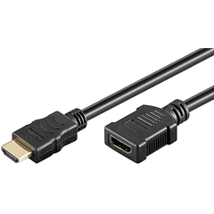 Cabo Extensão HDMI Macho-Femea 4K 3D (3 mts)