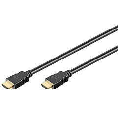 Cabo HDMI Macho-Macho V2.0 4K Ultra HD 2160p Dourado (3 mts) - GOOBAY